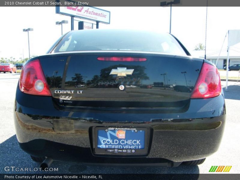 Black / Ebony 2010 Chevrolet Cobalt LT Sedan