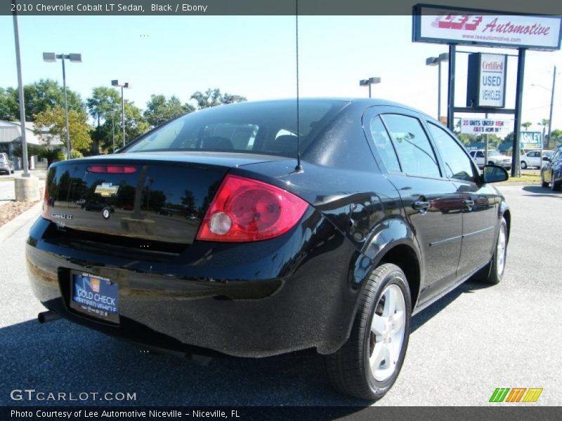 Black / Ebony 2010 Chevrolet Cobalt LT Sedan