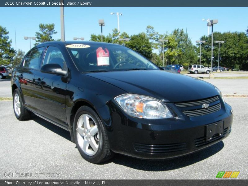 Black / Ebony 2010 Chevrolet Cobalt LT Sedan
