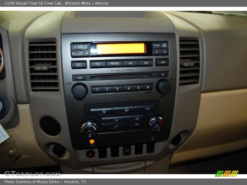 Blizzard White / Almond 2008 Nissan Titan SE Crew Cab