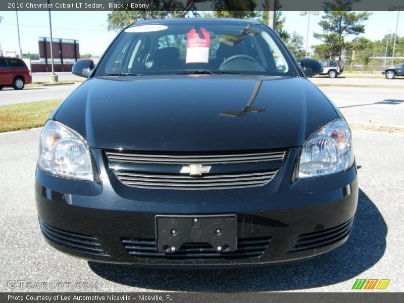 Black / Ebony 2010 Chevrolet Cobalt LT Sedan