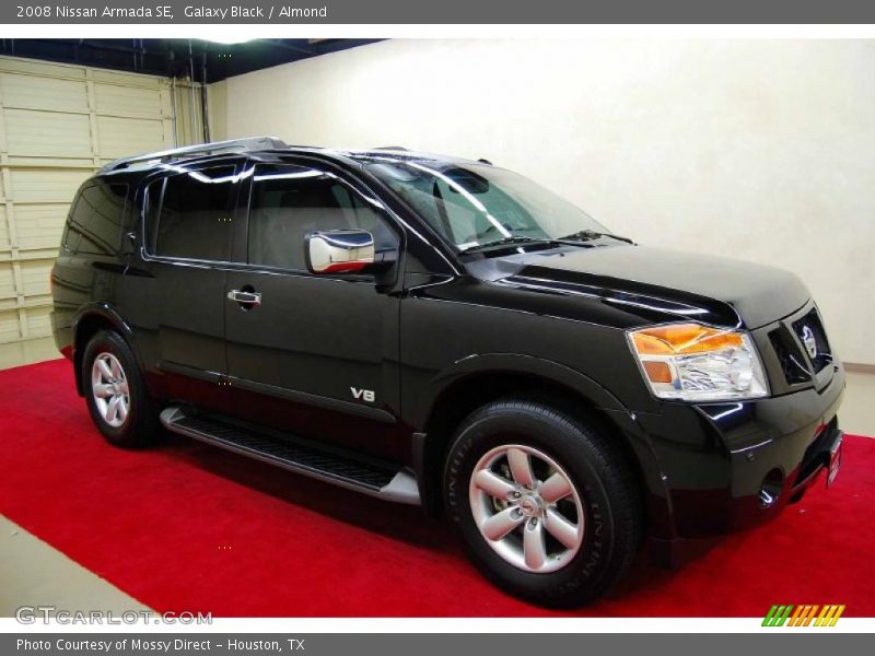 Galaxy Black / Almond 2008 Nissan Armada SE