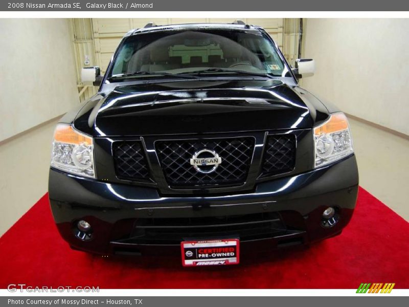 Galaxy Black / Almond 2008 Nissan Armada SE