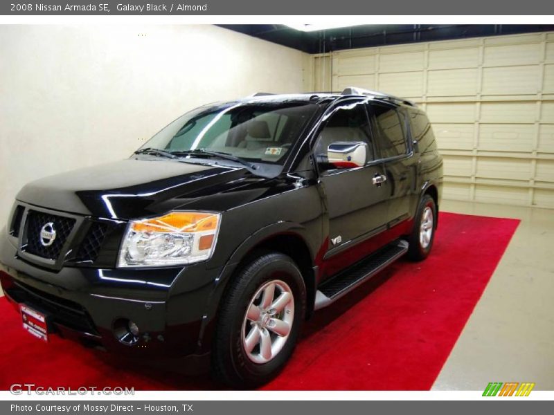 Galaxy Black / Almond 2008 Nissan Armada SE