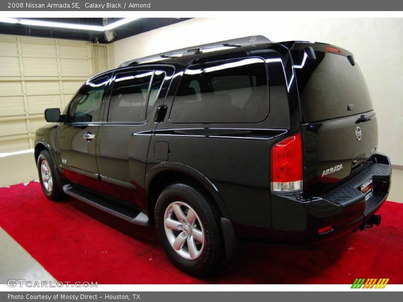 Galaxy Black / Almond 2008 Nissan Armada SE