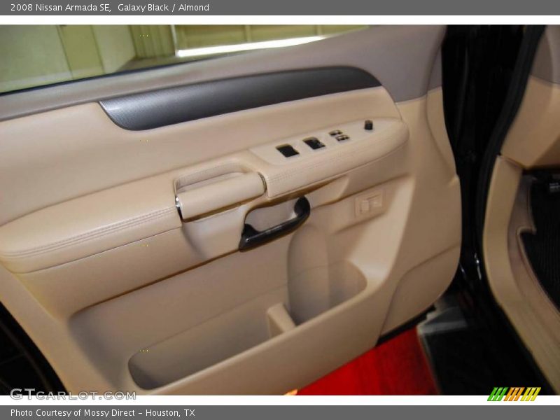 Galaxy Black / Almond 2008 Nissan Armada SE