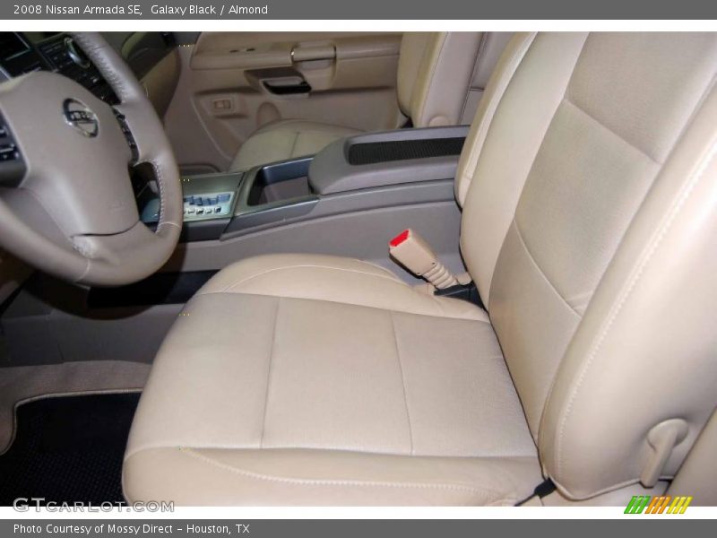 Galaxy Black / Almond 2008 Nissan Armada SE