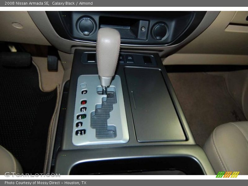 Galaxy Black / Almond 2008 Nissan Armada SE