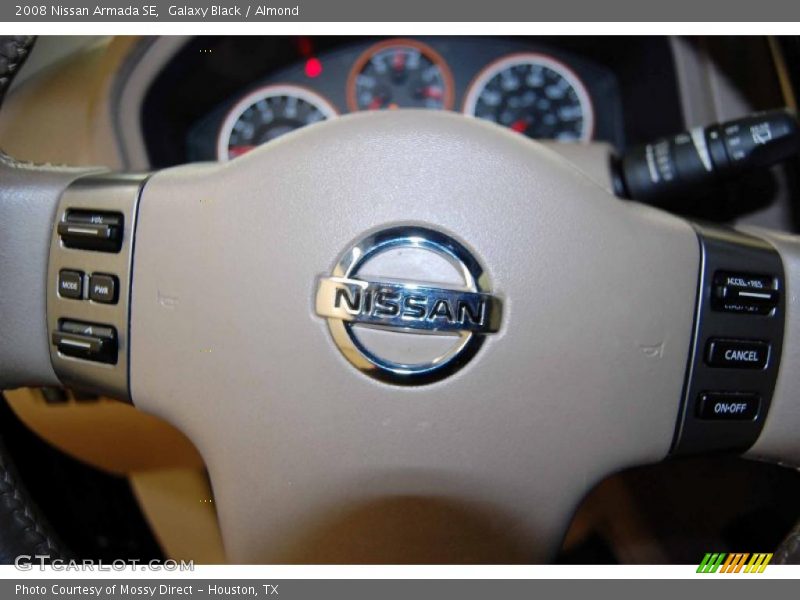 Galaxy Black / Almond 2008 Nissan Armada SE