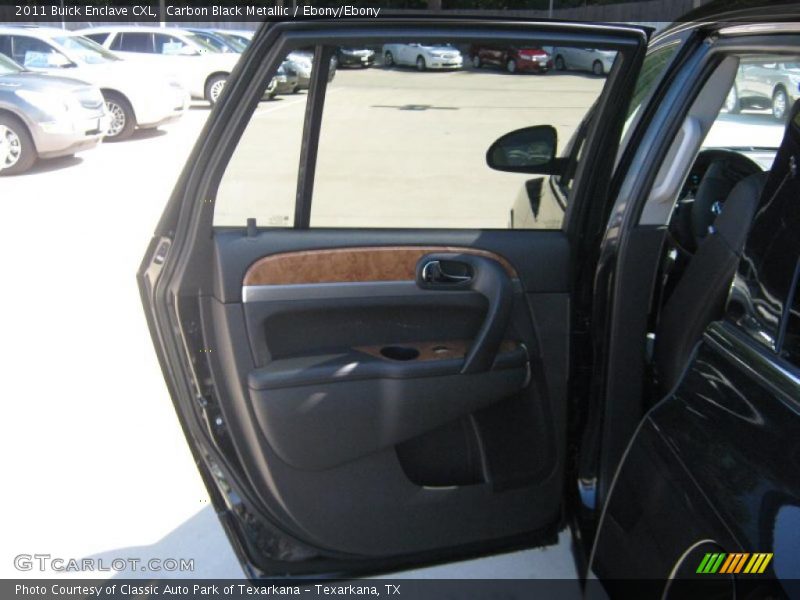 Carbon Black Metallic / Ebony/Ebony 2011 Buick Enclave CXL