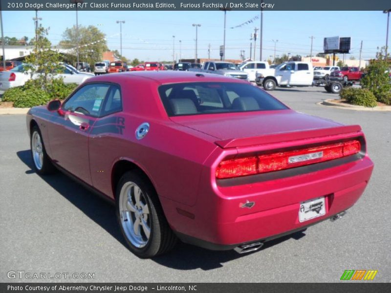 Furious Fuchsia / Dark Slate Gray 2010 Dodge Challenger R/T Classic Furious Fuchsia Edition