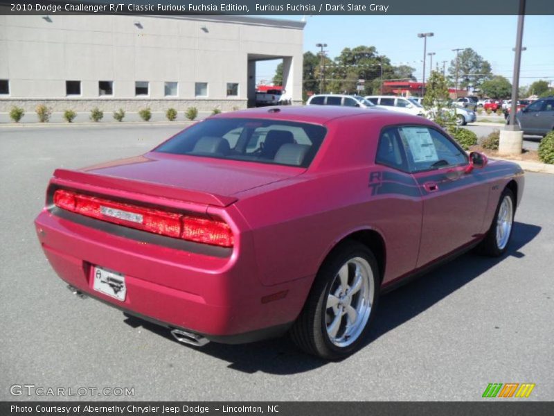 Furious Fuchsia / Dark Slate Gray 2010 Dodge Challenger R/T Classic Furious Fuchsia Edition