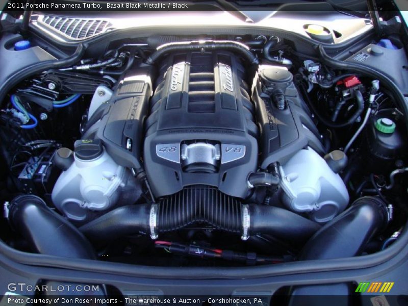  2011 Panamera Turbo Engine - 4.8 Liter DFI Twin-Turbocharged DOHC 32-Valve VarioCam Plus V8