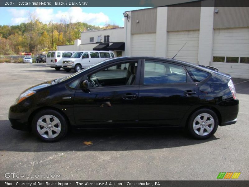 Black / Dark Gray 2007 Toyota Prius Hybrid