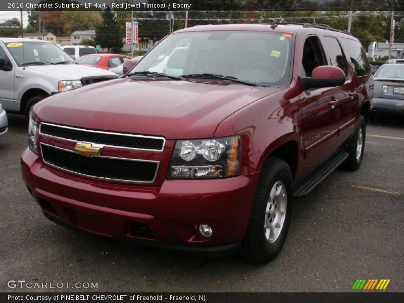 Red Jewel Tintcoat / Ebony 2010 Chevrolet Suburban LT 4x4