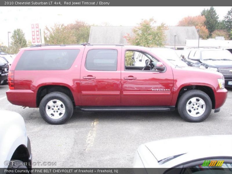 Red Jewel Tintcoat / Ebony 2010 Chevrolet Suburban LT 4x4