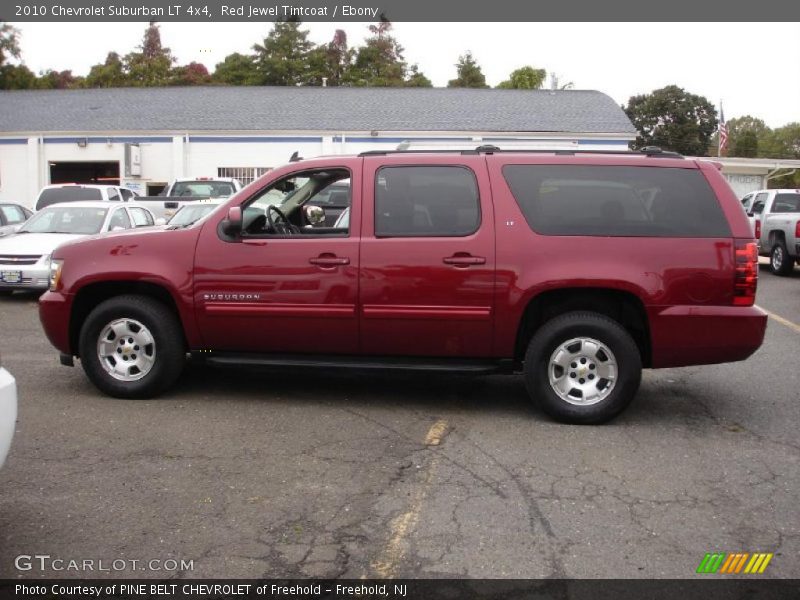 Red Jewel Tintcoat / Ebony 2010 Chevrolet Suburban LT 4x4
