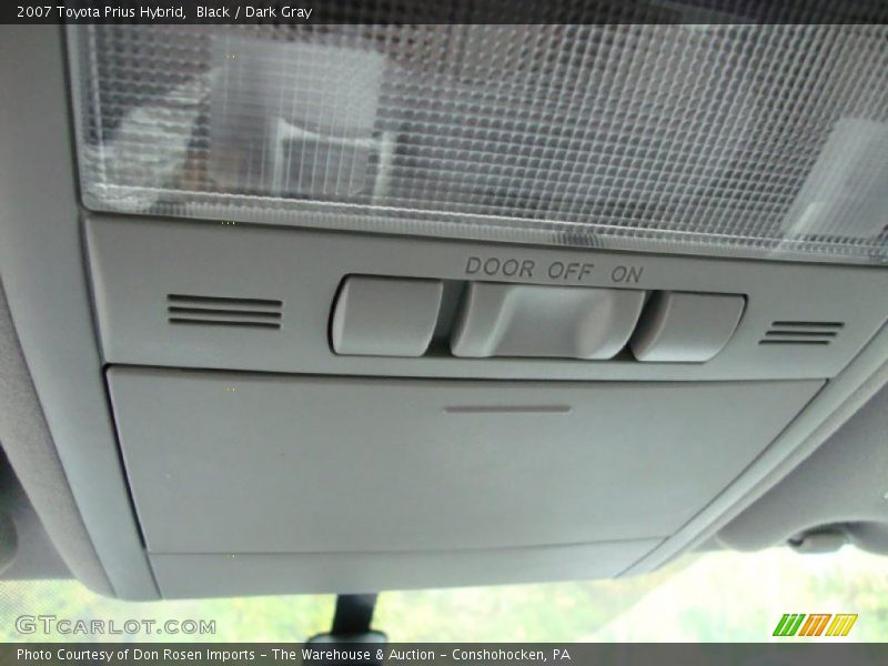 Black / Dark Gray 2007 Toyota Prius Hybrid