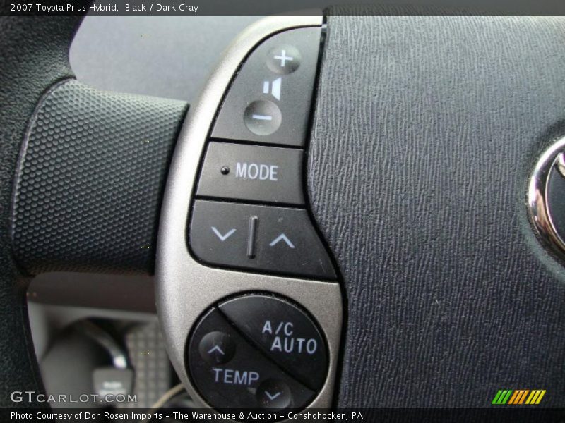 Black / Dark Gray 2007 Toyota Prius Hybrid