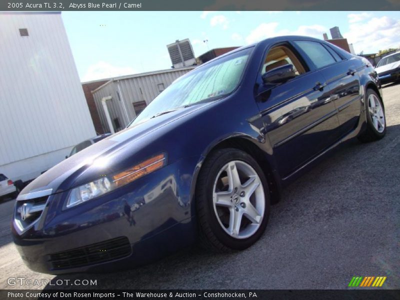 Abyss Blue Pearl / Camel 2005 Acura TL 3.2