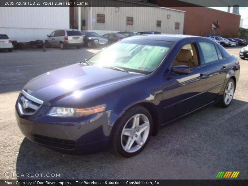 Abyss Blue Pearl / Camel 2005 Acura TL 3.2