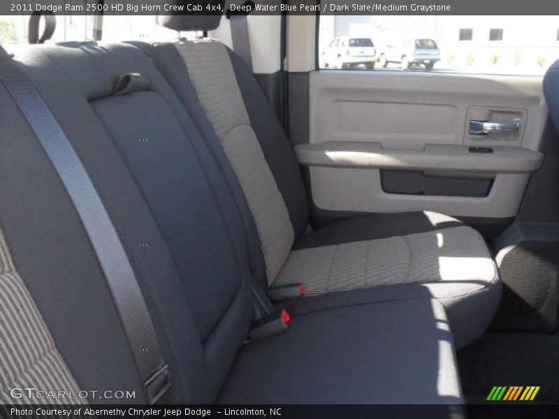 Deep Water Blue Pearl / Dark Slate/Medium Graystone 2011 Dodge Ram 2500 HD Big Horn Crew Cab 4x4
