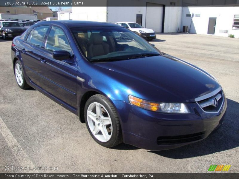 Abyss Blue Pearl / Camel 2005 Acura TL 3.2