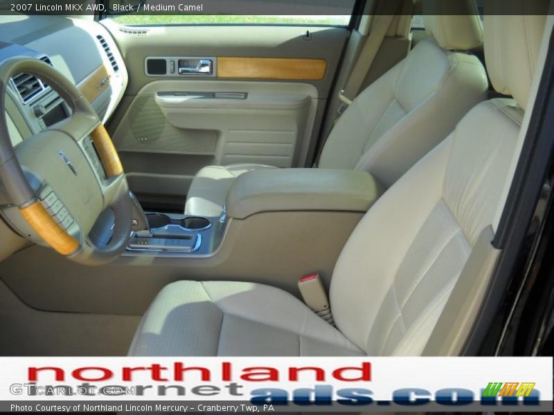 Black / Medium Camel 2007 Lincoln MKX AWD
