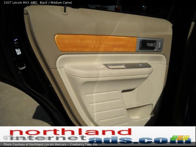 Black / Medium Camel 2007 Lincoln MKX AWD