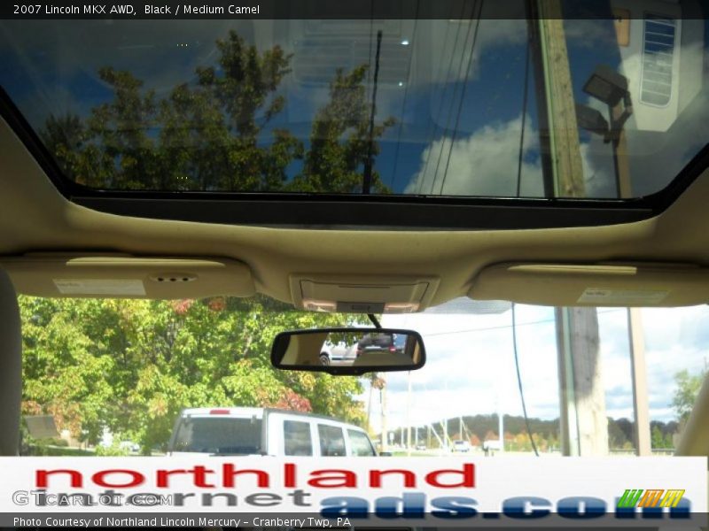 Black / Medium Camel 2007 Lincoln MKX AWD