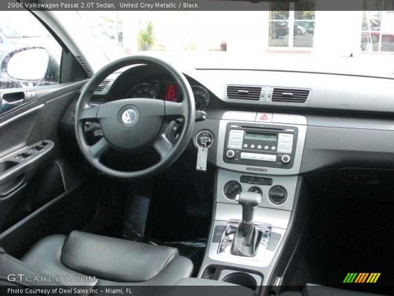 United Grey Metallic / Black 2006 Volkswagen Passat 2.0T Sedan