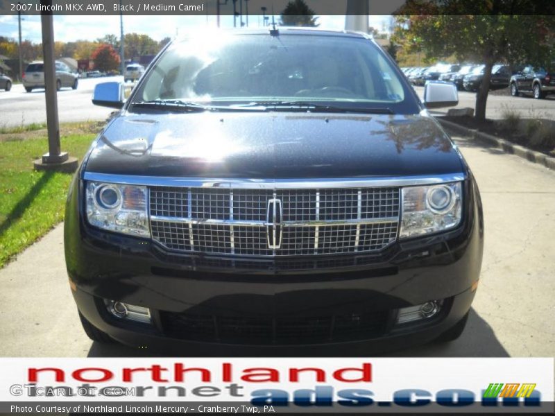 Black / Medium Camel 2007 Lincoln MKX AWD