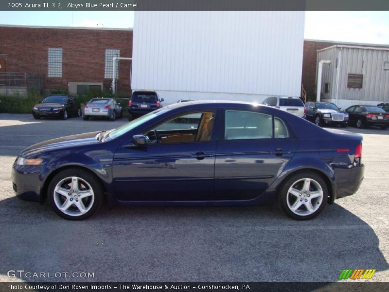 Abyss Blue Pearl / Camel 2005 Acura TL 3.2
