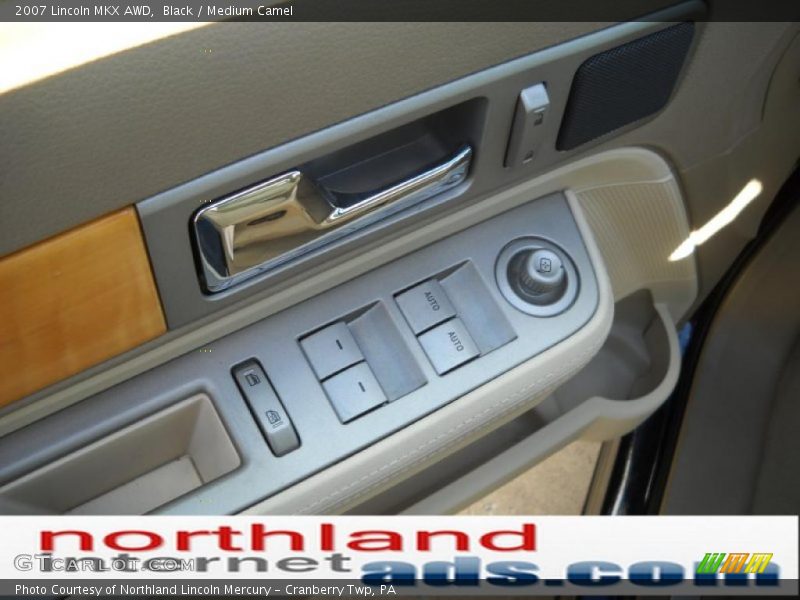 Black / Medium Camel 2007 Lincoln MKX AWD