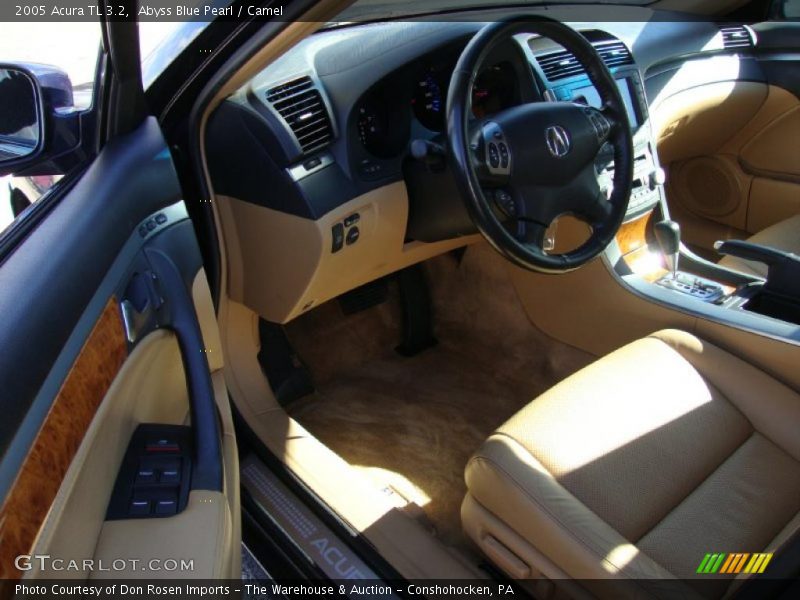 Abyss Blue Pearl / Camel 2005 Acura TL 3.2