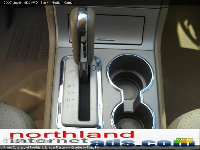 Black / Medium Camel 2007 Lincoln MKX AWD