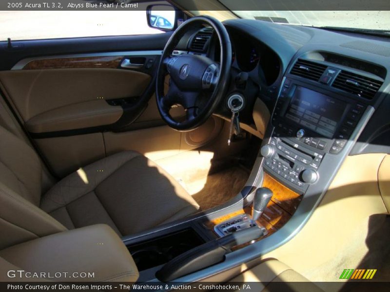 Abyss Blue Pearl / Camel 2005 Acura TL 3.2