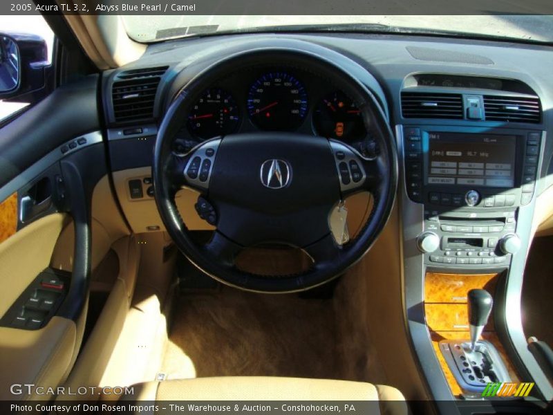 Abyss Blue Pearl / Camel 2005 Acura TL 3.2