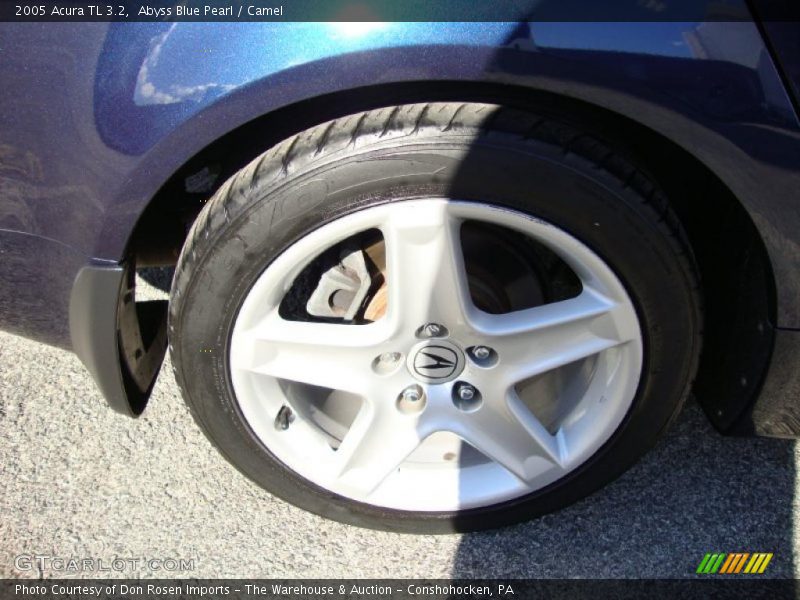 Abyss Blue Pearl / Camel 2005 Acura TL 3.2