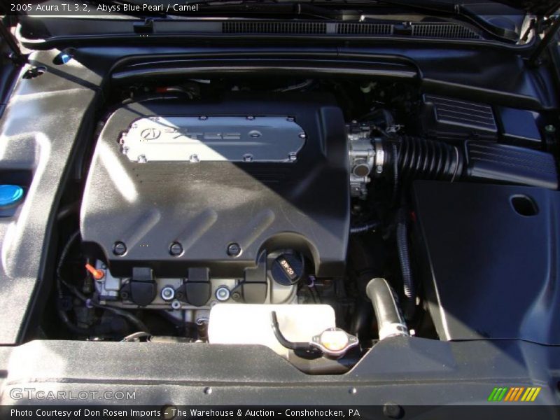 Abyss Blue Pearl / Camel 2005 Acura TL 3.2