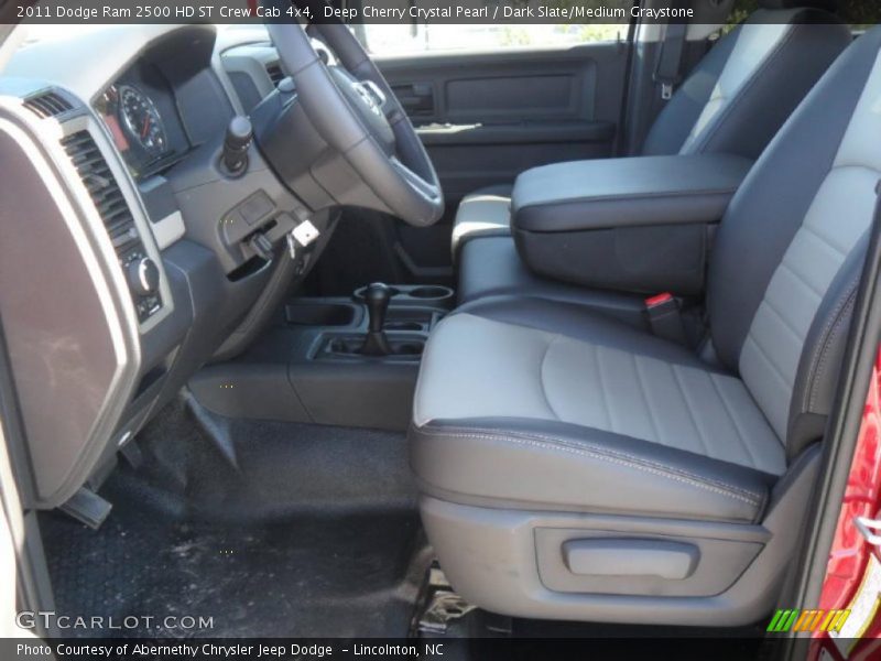  2011 Ram 2500 HD ST Crew Cab 4x4 Dark Slate/Medium Graystone Interior
