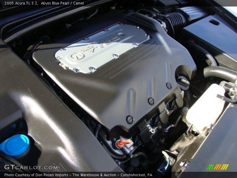 Abyss Blue Pearl / Camel 2005 Acura TL 3.2