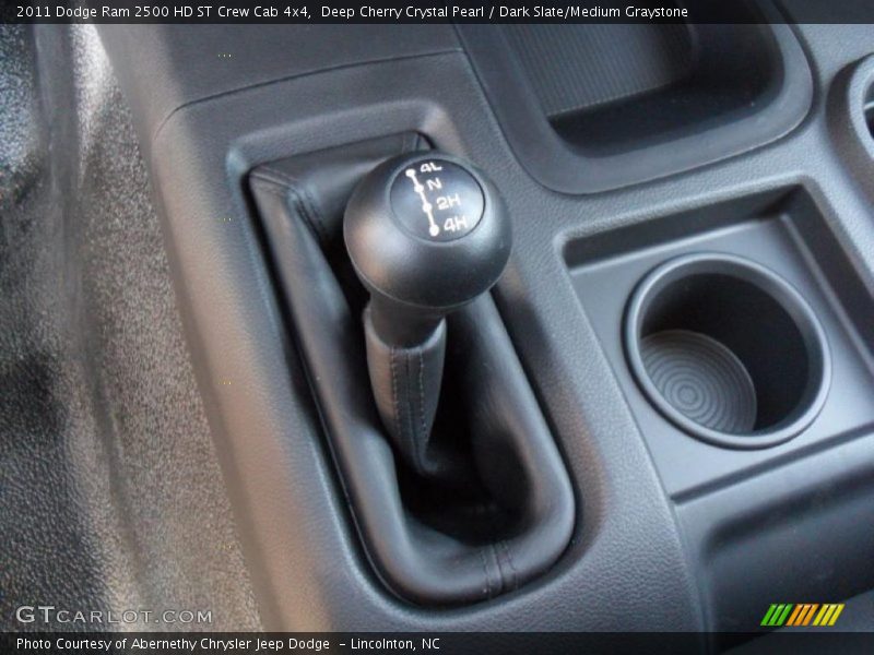  2011 Ram 2500 HD ST Crew Cab 4x4 6 Speed Automatic Shifter