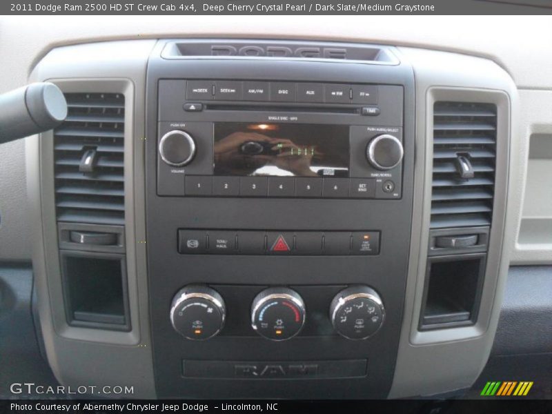 Deep Cherry Crystal Pearl / Dark Slate/Medium Graystone 2011 Dodge Ram 2500 HD ST Crew Cab 4x4