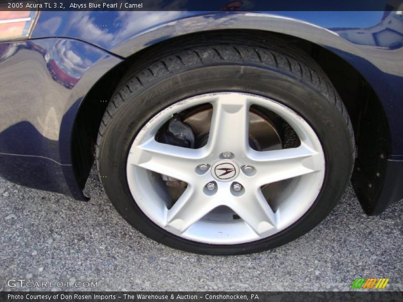 Abyss Blue Pearl / Camel 2005 Acura TL 3.2