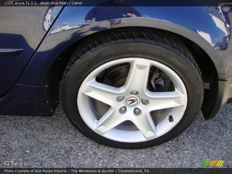 Abyss Blue Pearl / Camel 2005 Acura TL 3.2