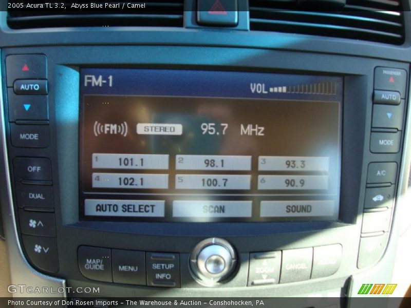 Abyss Blue Pearl / Camel 2005 Acura TL 3.2