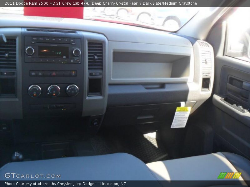 Deep Cherry Crystal Pearl / Dark Slate/Medium Graystone 2011 Dodge Ram 2500 HD ST Crew Cab 4x4