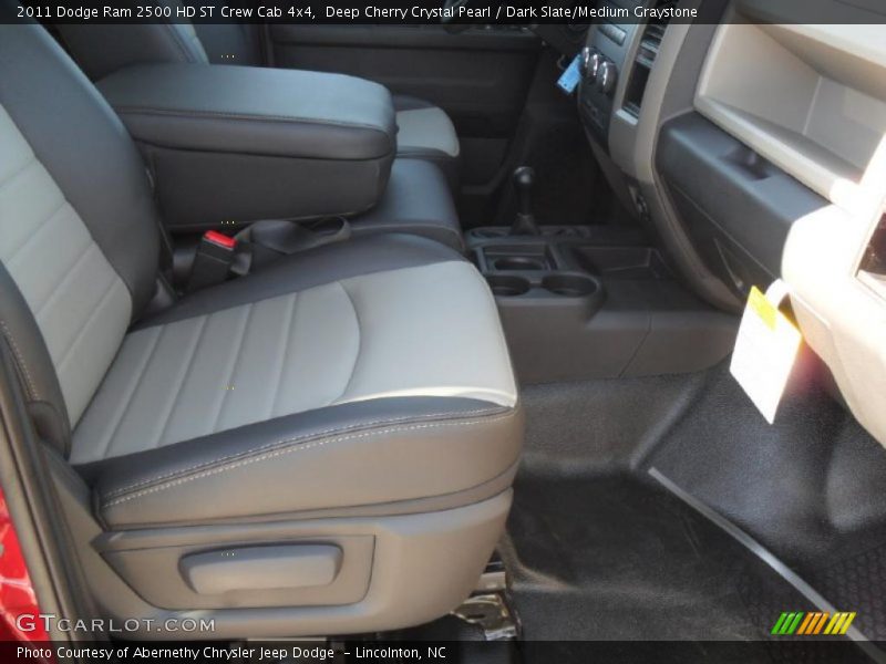 Deep Cherry Crystal Pearl / Dark Slate/Medium Graystone 2011 Dodge Ram 2500 HD ST Crew Cab 4x4