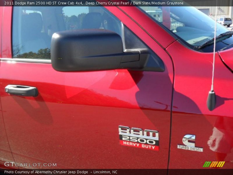 Deep Cherry Crystal Pearl / Dark Slate/Medium Graystone 2011 Dodge Ram 2500 HD ST Crew Cab 4x4